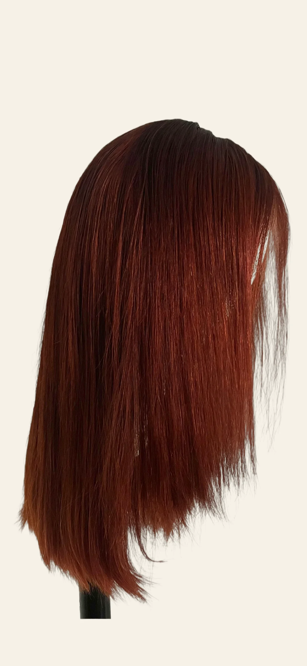 Beautiful Black woman wearing a luxurious natural wig by Nathè Beauty